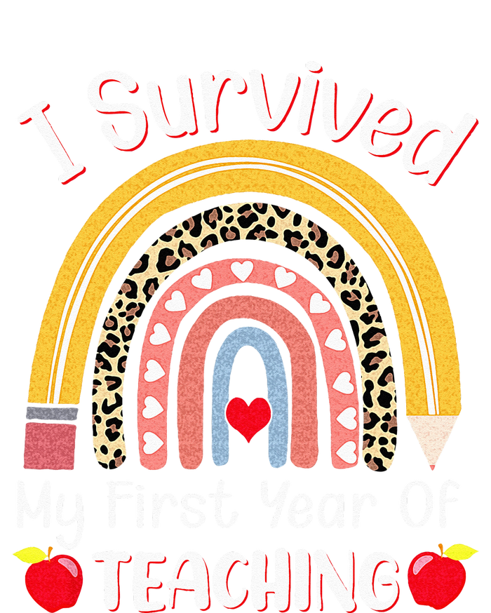 I Survived My First Year Of Teaching Funny New Teacher Joke Kids Long Sleeve Shirt