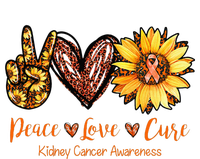 Daisy Peace Love Cure Kidney Cancer Awareness Gift Women’s Perfect Tri Rocker Tank