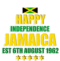 Happy Independence Jamaica Est 6th August 1962 Jamaican Mesh Reversible Basketball Jersey Tank