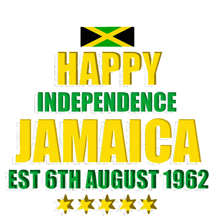 Happy Independence Jamaica Est 6th August 1962 Jamaican Mesh Reversible Basketball Jersey Tank