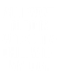 All I Want To Do Is Workout And Chill With My Dog Funny Gym Full Zip Hoodie