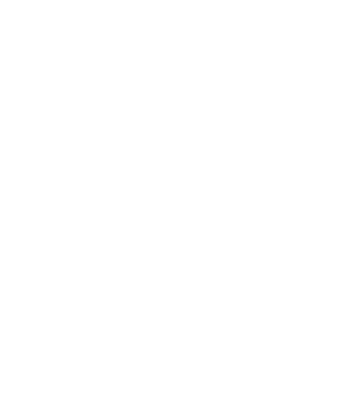 All I Want To Do Is Workout And Chill With My Dog Funny Gym Full Zip Hoodie