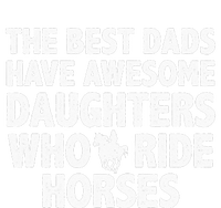 The best dads have daughters who ride horses funny dad gift Mesh Reversible Basketball Jersey Tank