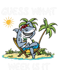 Funny shark party beach guess what week is it Lover shark Button