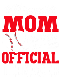 13Th Birthday Baseball Proud Mom Of An Teenager Gift T-Shirt