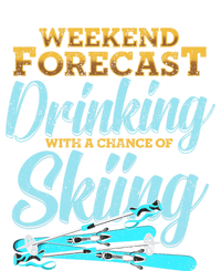 Weekend Forecast Ing With A Chance Of Skiing Gift Tank Top