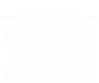 Weekend Forecast Water Skiing Gift Mesh Reversible Basketball Jersey Tank