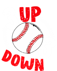 3 Up 3 Down Three Up Three Down Baseball Softball Players Gift Long Sleeve Shirt