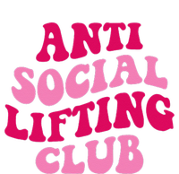 Anti Social Lifting Club Funny Sustainable Knit Beanie