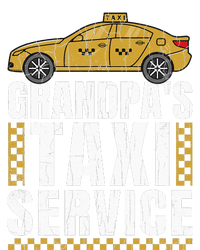 Grandpas Taxi Service Funny Taxi Driving Cab Lover Graphic Long Sleeve Pajama Set