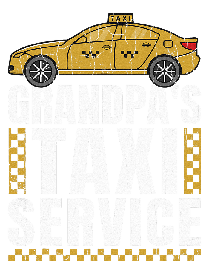 Grandpas Taxi Service Funny Taxi Driving Cab Lover Graphic Long Sleeve Pajama Set