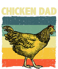 Cool Chicken Dad For Men Father Hen Chicken Farmer Whisperer Tall Long Sleeve T-Shirt