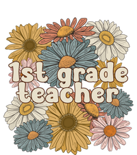 Groovy First Grade Teacher 1St Grade Teacher Gift Poster