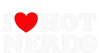 I Love Hot Nerds Funny Geek Science Gamer Smart Thinker Fan Kids Sweatshirt