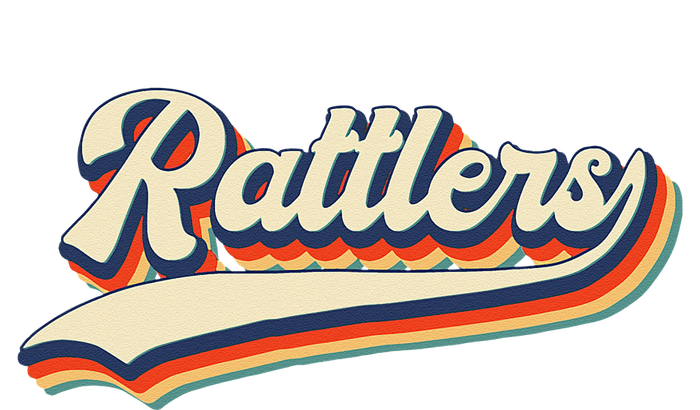 Rattlers School Sports Name Vintage Retro Gift Legacy Cool Fit Booney Bucket Hat