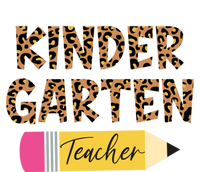 Kindergarten Teacher Leopard Print Gift Canvas