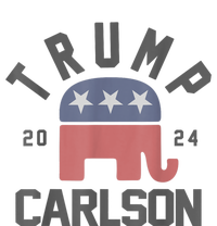 Trump Carlson 2024 President Election Pro America US Flag T-Shirt