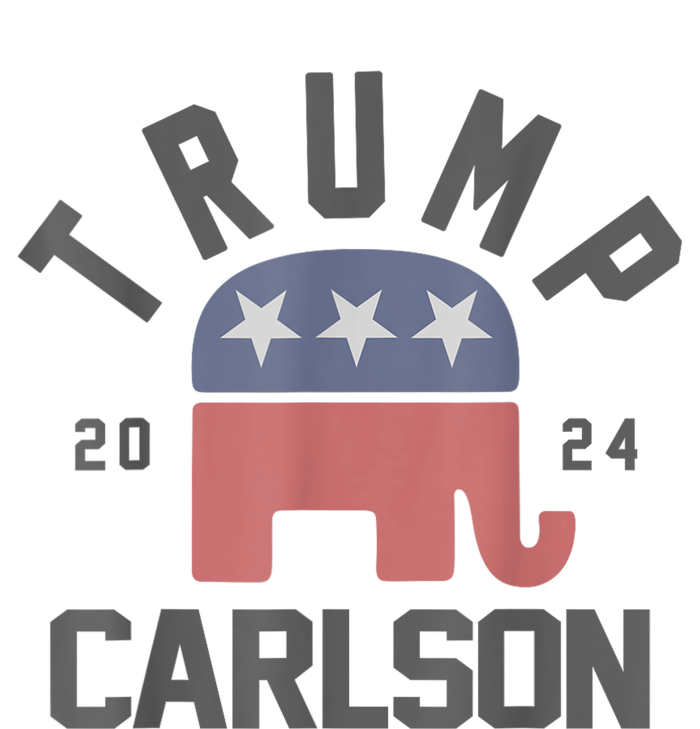 Trump Carlson 2024 President Election Pro America US Flag T-Shirt