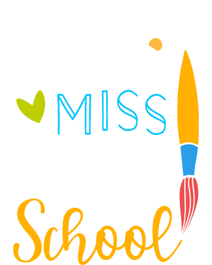 Little Miss Back To School Happy First Day School Gift T-Shirt