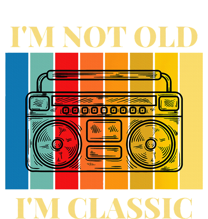 I'm Not Old I'm Classic 80s 90s Stereo Graphic Retro Vintage T-Shirt