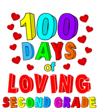 Loving 100 Days Of School Second Grade Gift Button