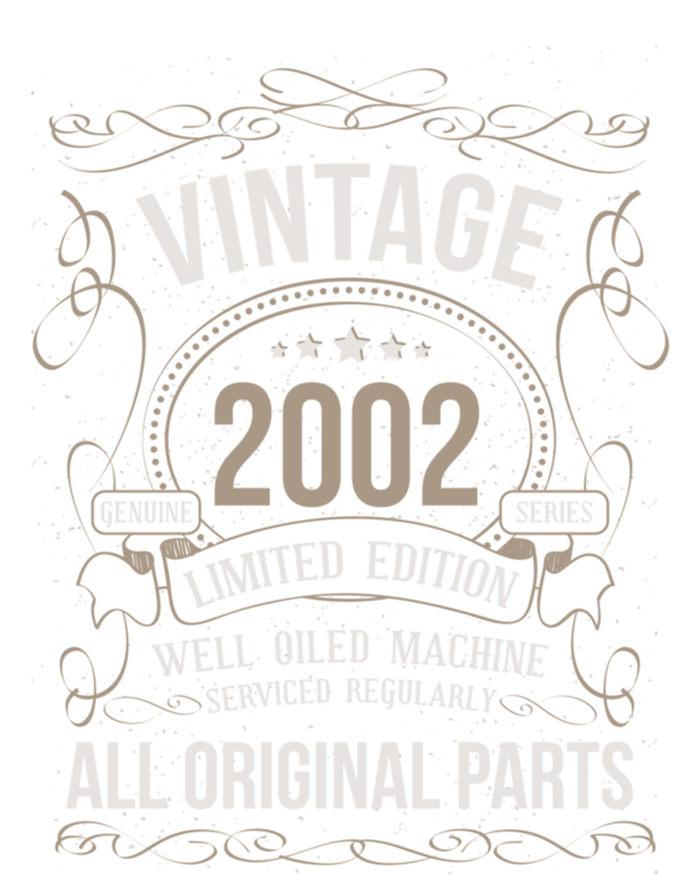 21 Birthday Vintage 2002 Original Parts Car Enthusiast Gift Women's T-Shirt