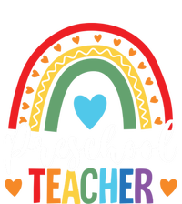 Preschool Rainbow Fun Back To School Preschool PreK Teacher Gift Women's Racerback Tank