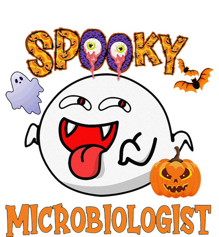 Boo Halloween Costume Spooky Microbiologist T-Shirt