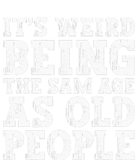 Its Weird Being The Same Age As Old People Funny Sustainable Knit Beanie