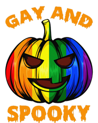 Gay And Spooky Halloween Rainbow Pumpkin LGBTQ+ Gay Lesbian Hoodie