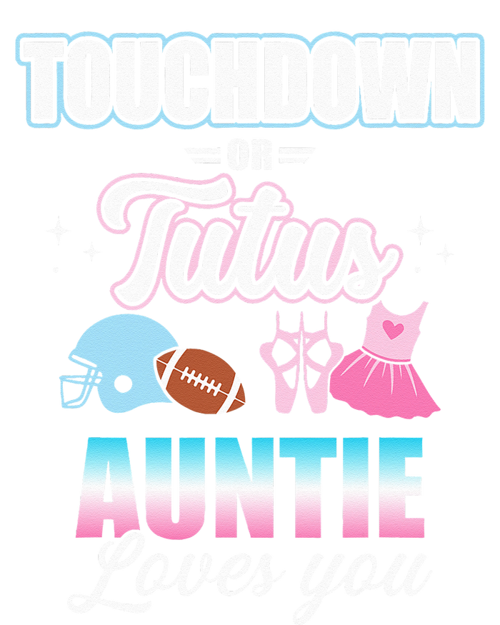 Gender Reveal Touchdowns Or Tutus Auntie Matching Baby Party Yupoong Adult 5-Panel Trucker Hat