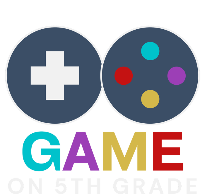 Back To School Game On 5th Grade Funny Gamer T-Shirt