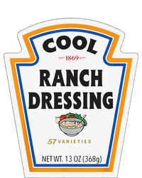 Cool Ranch Dressing Bottle Label Funny Halloween Costume T-Shirt