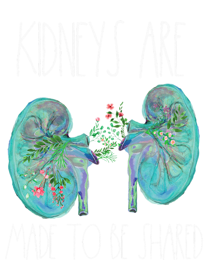 One Kidney Transplant Donor Kidney Surgery Shared Kidneys Cooling Performance Crew T-Shirt