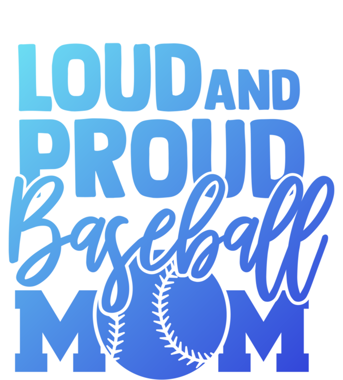 Loud Proud Mom Baseball Mother Cool Gift Ladies Essential Tank