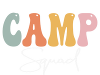 Camp Squad Retro Groovy Vintage Happy First Day Of School Gift Premium T-Shirt