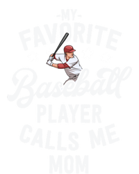 Mom Baseball Gift My Favorite Baseball Player Calls Me Mom Gift Short Acrylic Beanie