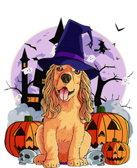 Cocker Spaniel Happy Halloween Dog Witch Pumpkin T-Shirt