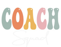 Coach Squad Retro Groovy Vintage Happy First Day Of School Gift T-Shirt