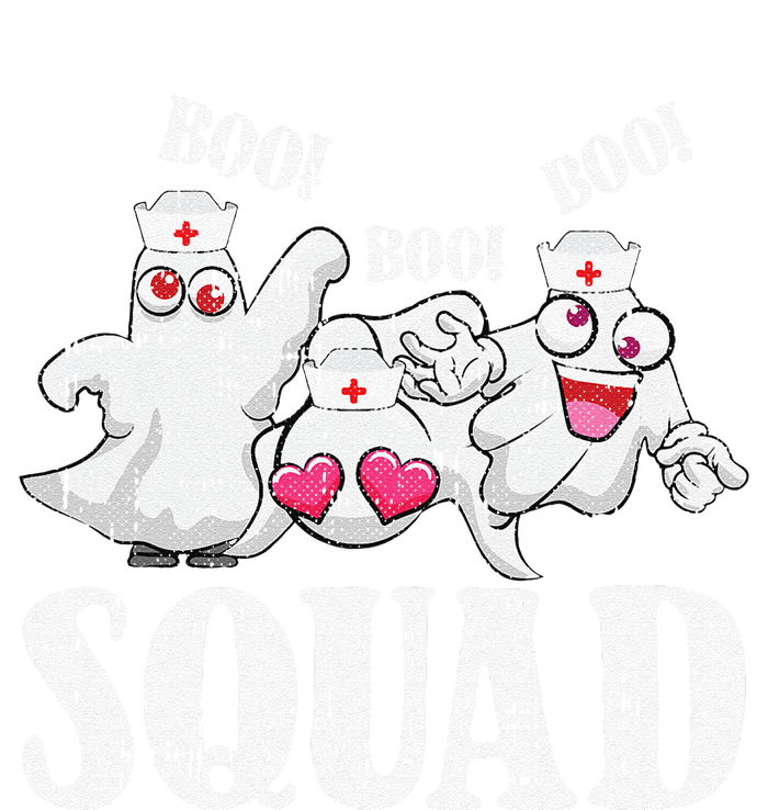 Ghost Nurse Squad Lazy Halloween Costume Funny Boo Ghoul RN Cooling Performance Long Sleeve Crew