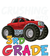 Crushing Into Third Grade Monster Truck Cute 3Rd Grade Gift Women's V-Neck T-Shirt