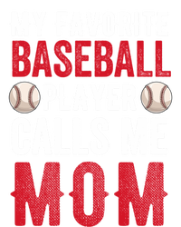 My Favorite Baseball Player Calls Me Mom Mothers Day Funny Gift Sustainable Beanie