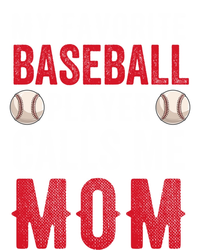 My Favorite Baseball Player Calls Me Mom Mothers Day Funny Gift Sustainable Beanie