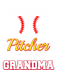 My Favorite Pitcher Calls Me Grandma Baseball Grandma Cute Gift T-Shirt