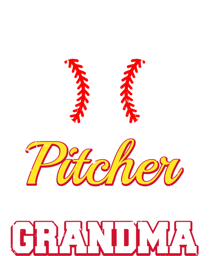 My Favorite Pitcher Calls Me Grandma Baseball Grandma Cute Gift T-Shirt