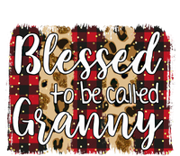 Red Plaid Blessed To Be Called Granny Mothers Day Christmas Cool Gift Mousepad