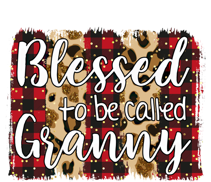 Red Plaid Blessed To Be Called Granny Mothers Day Christmas Cool Gift Mousepad