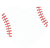 My Favorite Player Calls Me Mom Heart Baseball Player Gift T-Shirt