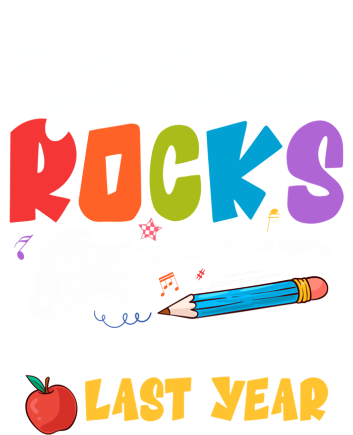 Fifth Grade Rocks 4Th Grade Was So Last Year Back To School Cute Gift Tall Long Sleeve T-Shirt