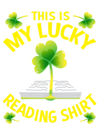 St Patricks Day Gift Lucky Reading Gift T-Shirt